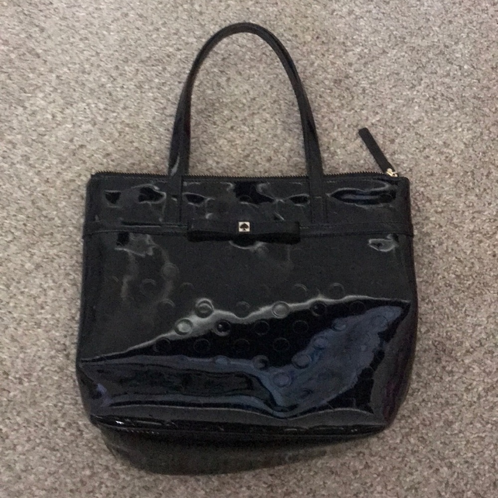 Kate Spade black polka dot purse, ADORABLE!!